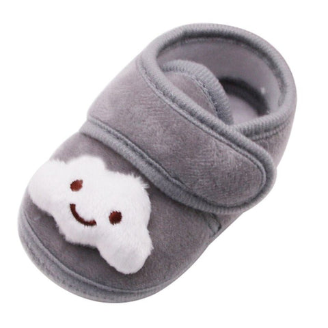 Chaussures en coton pour nouveau-né, semelle souple, nœud papillon, antidérapantes, pour premiers pas, de 0 à 18 mois