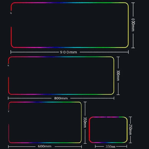 Alfombrilla de ratón RGB Jujutsu Kaisen de Anime Gojo Satoru, alfombrilla de escritorio para Gamer, PC, ordenador XL, alfombra con teclado Varmilo, accesorios para juegos, alfombrilla para ratón