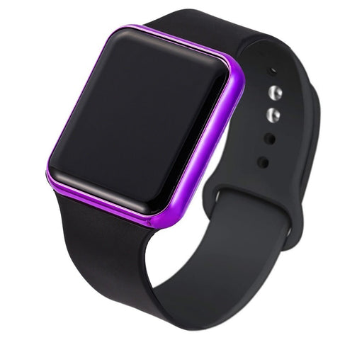 Reloj Digital deportivo para hombre y mujer, pulsera LED cuadrada de silicona, electrónica, elegante.  Especial para regalo. lujoso
Diversos colores.