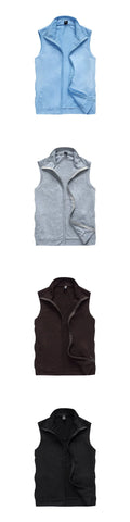 Chaqueta sin mangas con capucha de verano 2025 para hombre, talla asiática M-5XL, negra, azul, blanca y gris, con cremallera, informal, ajustada.