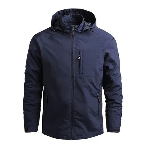Chaqueta impermeable de primavera para hombre, para exteriores, de talla grande, cortavientos, impermeable, transpirable, para pesca, camping, chaquetas tácticas, ropa para hombre
