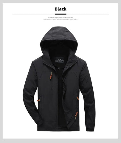 Chaqueta Gorpcore para hombre, chaqueta táctica militar de caza, cortavientos impermeable informal de otoño, abrigo para hombre, ropa de trabajo con bolsillo.
