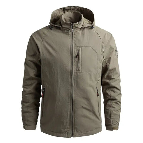 Chaqueta impermeable de primavera para hombre, para exteriores, de talla grande, cortavientos, impermeable, transpirable, para pesca, camping, chaquetas tácticas, ropa para hombre