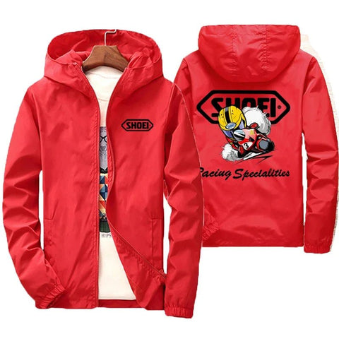 Chaqueta cortavientos para hombre de alta calidad, nueva, 2025, impermeable, grande, con capucha para montaña y bicicleta, para primavera y otoño.