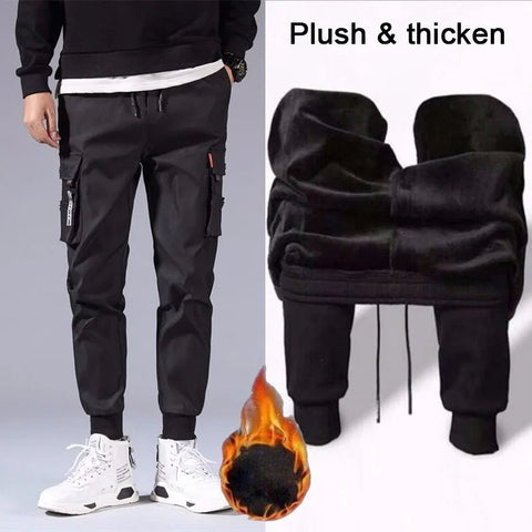 Pantalones cargo harén con múltiples bolsillos para hombre, estilo hip hop, informales, para correr, estilo Harajuku