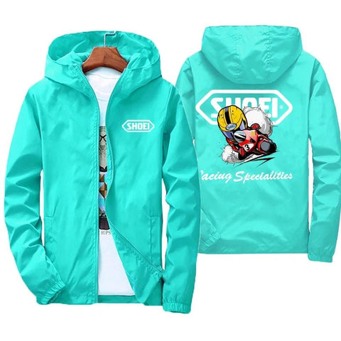 Chaqueta cortavientos para hombre de alta calidad, nueva, 2025, impermeable, grande, con capucha para montaña y bicicleta, para primavera y otoño.