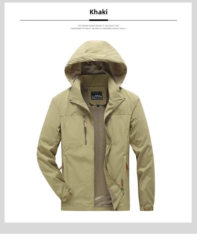 Chaqueta Gorpcore para hombre, chaqueta táctica militar de caza, cortavientos impermeable informal de otoño, abrigo para hombre, ropa de trabajo con bolsillo.