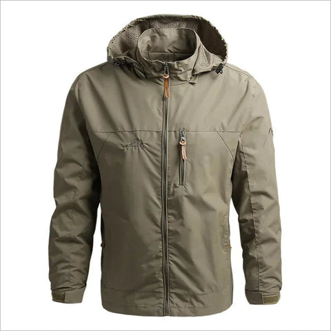 Chaqueta Gorpcore para hombre, chaqueta táctica militar de caza, cortavientos impermeable informal de otoño, abrigo para hombre, ropa de trabajo con bolsillo.