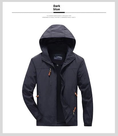 Chaqueta Gorpcore para hombre, chaqueta táctica militar de caza, cortavientos impermeable informal de otoño, abrigo para hombre, ropa de trabajo con bolsillo.
