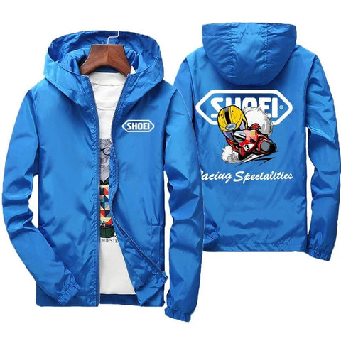 Chaqueta cortavientos para hombre de alta calidad, nueva, 2025, impermeable, grande, con capucha para montaña y bicicleta, para primavera y otoño.