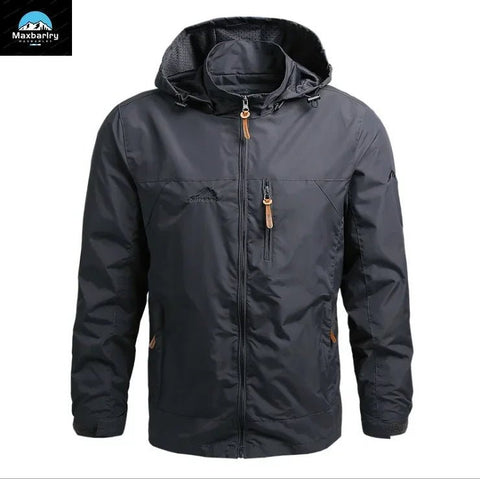Chaqueta Gorpcore para hombre, chaqueta táctica militar de caza, cortavientos impermeable informal de otoño, abrigo para hombre, ropa de trabajo con bolsillo.