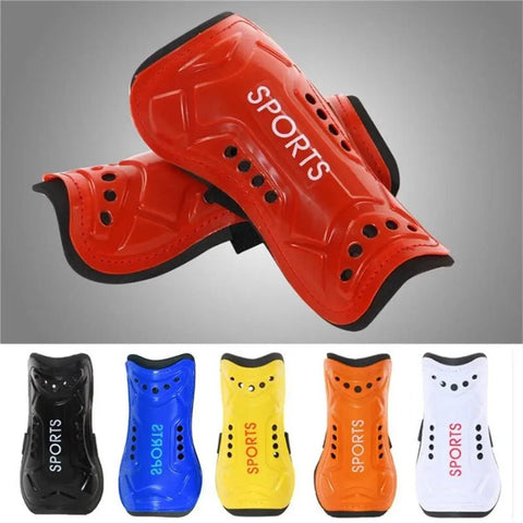 Protector de piernas deportivo para adultos y niños, protector de espuma suave y ligero, soporte de rodilla para adultos, espinilleras de fútbol, 1 par