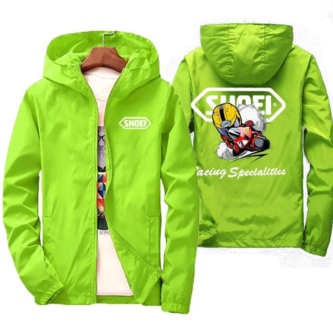 Chaqueta cortavientos para hombre de alta calidad, nueva, 2025, impermeable, grande, con capucha para montaña y bicicleta, para primavera y otoño.