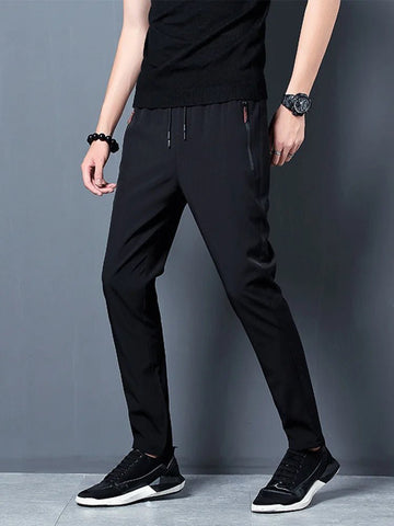 Pantalones cargo harén con múltiples bolsillos para hombre, estilo hip hop, informales, para correr, estilo Harajuku